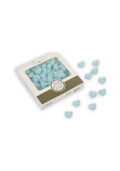 Mühür Mumu Eritme Kalp Boncuk Paket Model No: 621 BEBE MAVİ