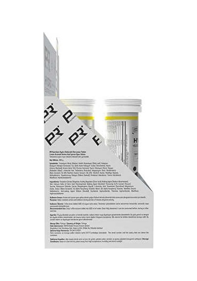 Pr Nutrition Hydro + Electrolytes 15 Efervesan Tablet 6'lı Kutu - Limon