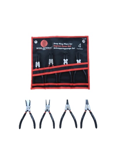 Worldforce Tools Worldforce 11438 Segman Pense Seti 4 Parça