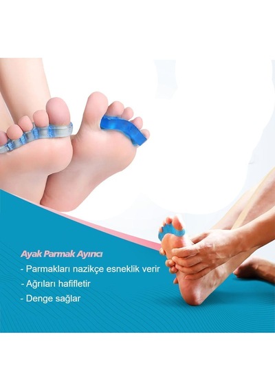 Medigel MG08 - Silikon Parmak Ayracı | Parmak Şekil Düzeltici Pedi