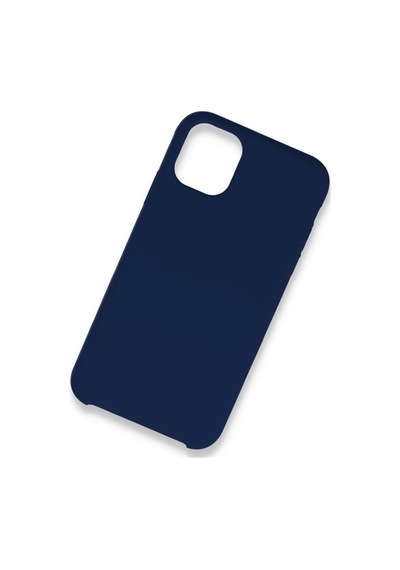 Apple Uyumlu   iPhone 12 Kılıf Lansman Legant Silikon - Lacivert