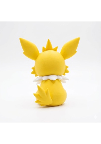 Jolteon Pokémon Figürü 3d Baskı Dekoratif Koleksiyon Figürü Anime Masaüstü Dekoru 0