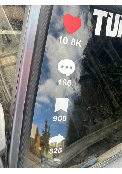Tiktok Ön Cam Sticker