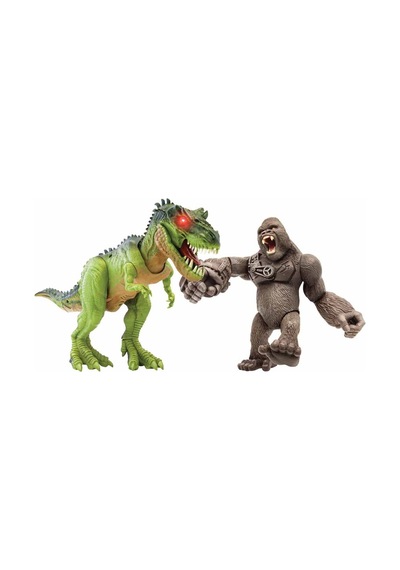 Mey İthalat S01071144 Oyun Set Primal Clash Gorilla/trex 2li