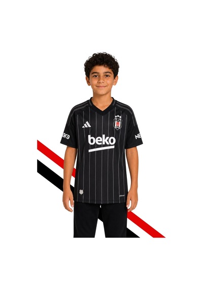 Adidas Bjk A Jsy Y Genç/çocuk Beşiktaş 2023/2024 Forması Siyah