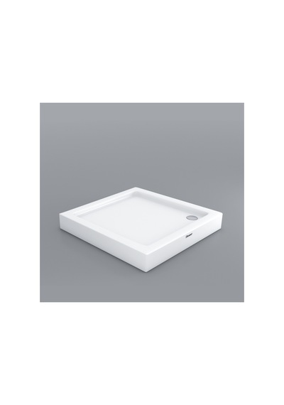 90 X 90 Kare Monoblok Duş Teknesi Beyaz