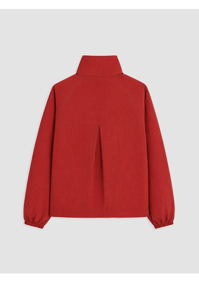 Lcw Vision Kırmızı Dik Yaka Oversize Kadın Mont Diğer