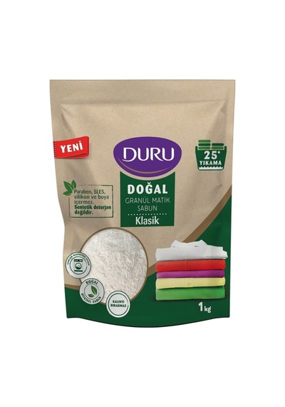Duru Granül Matik Sabun Klasik Ve Lavanta 1 Kg 2 Li Paket