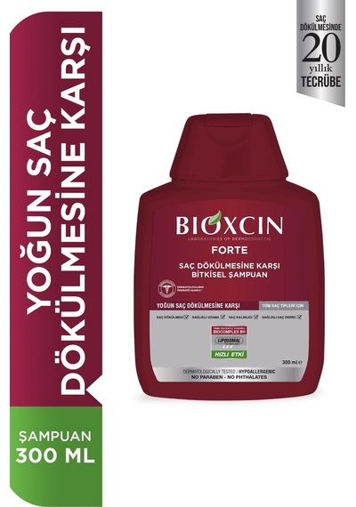 Forte Saç Dökülmelerine Karşı Bitkisel Şampuan 300 Ml