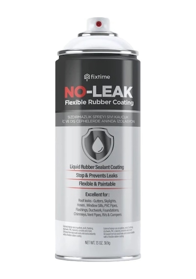 NoLeak Su Izolasyon Sızıntı Onarım Spreyi Su Geçirmez Şeffaf 300ml noLeak1