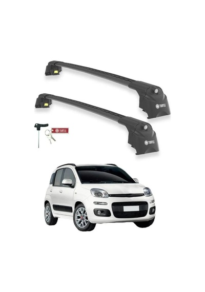 Turtle Fiat Panda 319 2012-2021 Ara Atkı Air2 Siyah