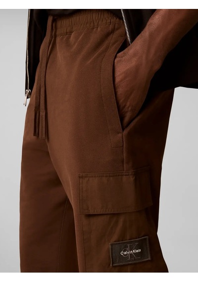 Calvin Klein Eu 350terry Badge Jo, Wfm Kahverengi Erkek Eşofman Altı