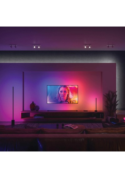 Gradient Signe Akıllı Led Zemin Işığı, Lambader, Siyah Diğer