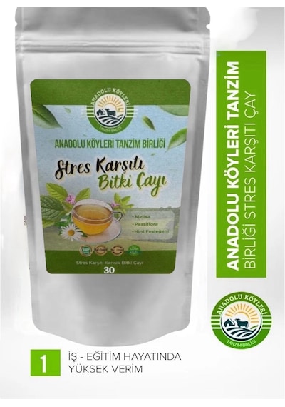 Anadolu Köyleri Tanzim Birliği Relax Çay Melisa Passiflora Ve Hint Fesleğeni