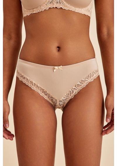 Amarelle Luna Ten Dantelli Slip Külot Ten