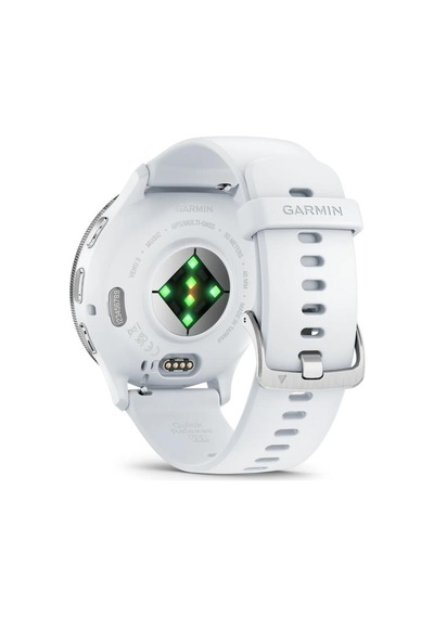 Garmin Venu 3 Gümüş Beyaz Kayışlı