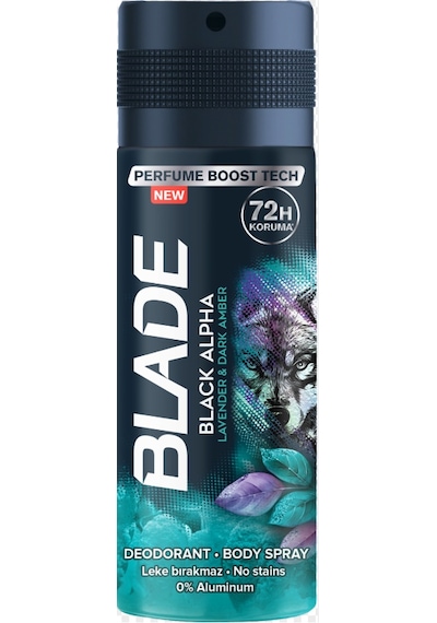 Blade Deodorant Star Black Alpha 150 Ml