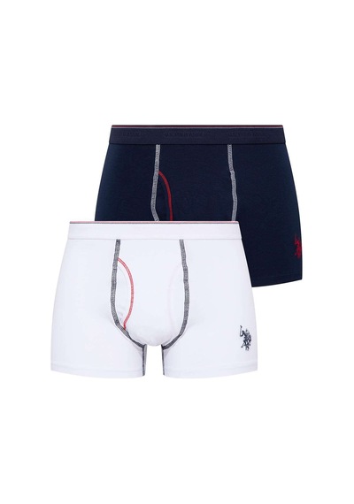 U.S. Polo Assn. Erkek 2'Li Boxer Çok Renkli 80093