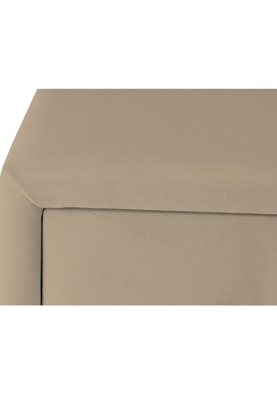 Doppia Linea Silver Iki Çekmeceli Bej Komodin- Kumaş Döşemeli Yatak Odası 2 Çekmeceli Komodin Modeli Doppia Linea Silver Iki Çekmeceli Bej Komodin- Kumaş Döşemeli Yatak Odası 2 Çekmeceli Komodin Modeli