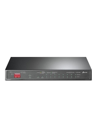 Tl-sg1210mp 8 Port 10-100-1000 Poe Switch 2 Port 10-100-1000 Mbps 1 Port Sfp