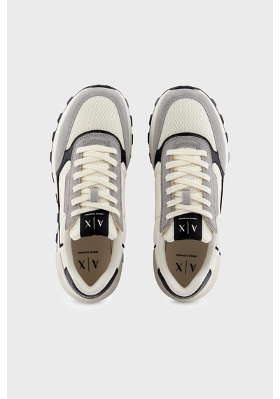 Armani Exchange Erkek Ayakkabı Xm002197 Af17447 Mz442 Beyaz-gri Beyaz-gri