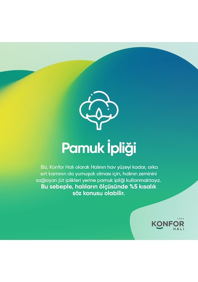 Konfor Leo 2978 Modern Dokuma Halı Gri