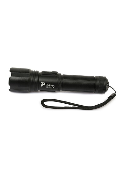 Delux Serisi Arama Faaliyeti Seyahat Dis Mekan Peakstar Ps1600 Süper Parlak Led Zoomlu 5 Mod Çok Renkli