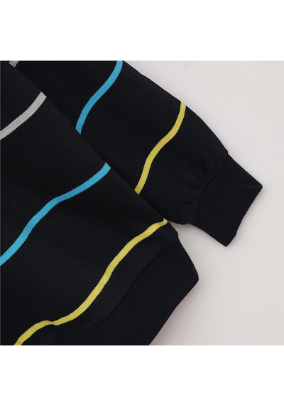 Dio Rise Erkek Uzun Kol İnce Bisiklet Yaka Sweatshirt - Czt-178 - Lacivert Lacivert