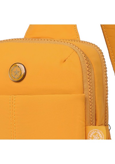Smart Bags Mikro Poly Kumaş Kadın Bodybag Postacı Çantası 3337 Hardal