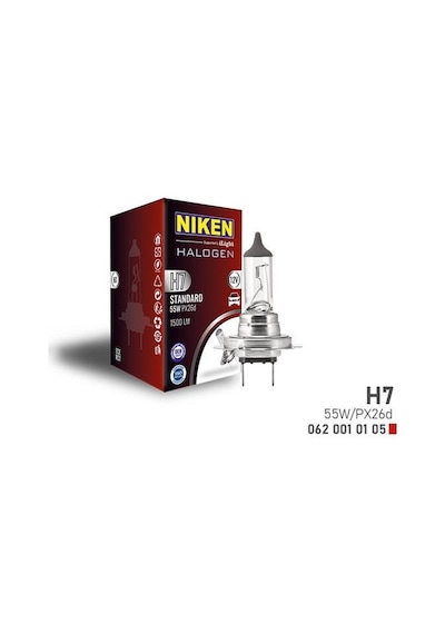 Nıken H7 55w Halojen Ampul Px26d 12v-183734