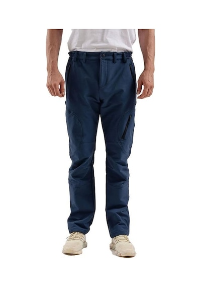 Exuma 2313002 Erkek Gece Mavisi Softshell Outdoor Pantolon 001