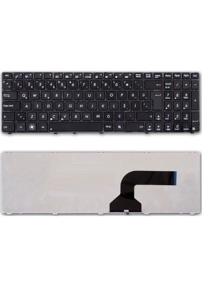 Asus N53 K52j K53s X55a X55c Notebook Klavyesi - Siyah - Tr Çerçeveli / Kl0503atr 52930264