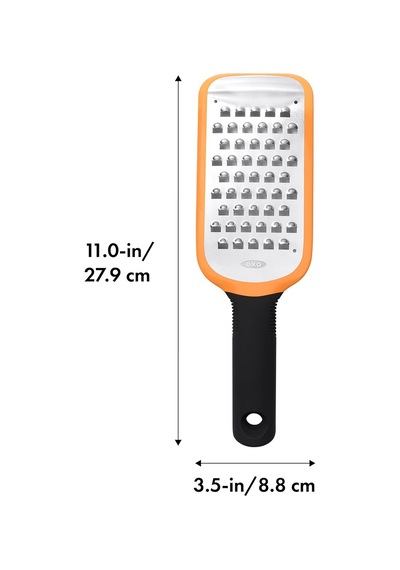 Oxo Good Grips Paslanmaz Çelik El Rendesi, İri Rende Çok Renkli