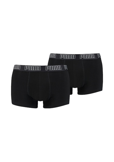Puma Basıc Trunk Erkek İç Çamaşı Şort 2li Paket 935015 01 Siyah