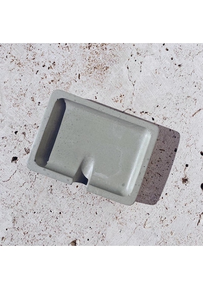 Natural Zen Beton Sabunluk Doğal Beton Görünüm El Yapımı