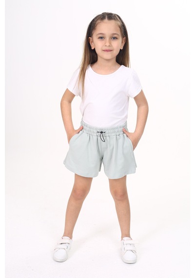 Toontoy Kids Toontoy Kız Çocuk Şort Yeşil