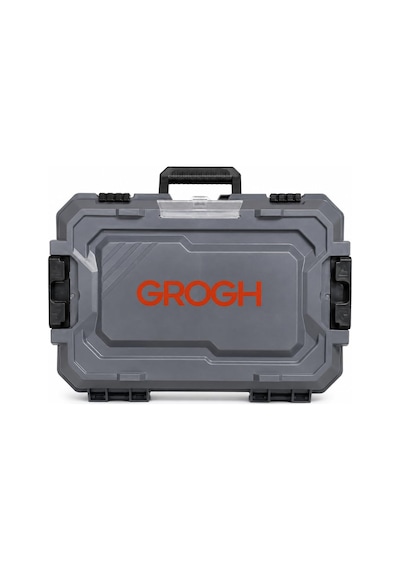 Grogh Grx2022-2 Bmc Kömürsüz Motorlu Şarjlı Darbeli Matkap 20v 2x2ah Çift Akülü 65nm Profesyonel Vidalama Ve Delme Seti