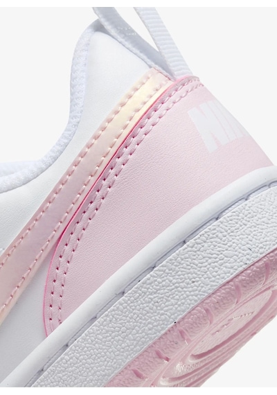 Nike Beyaz - Pembe Kız Çocuk Yürüyüş Ayakkabısı Dv5457-105 Court Borough Low Ps