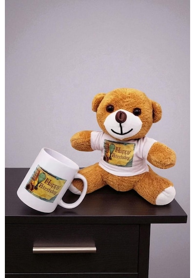 Kupa Ve Peluş Ayıcık Seti