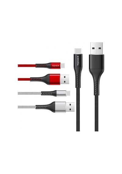 Tonex 3.4a Usb To Type-c Kablo 1 Mt