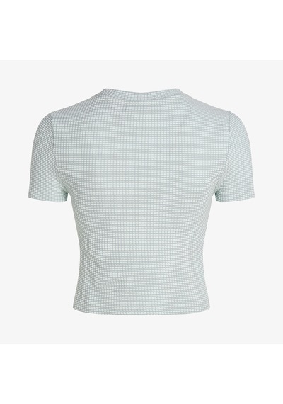 Calvin Klein Fitted Kadın Mavi T-shirtdüzj20j225239