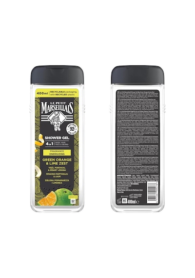 Le Petit Marseillais Men Yeşil Portakal Ve Misket Limonu Duş Jeli 400 Ml Limon
