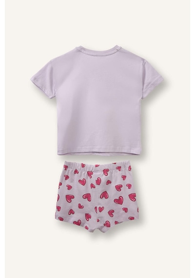 Defacto 2li Pijama Takımı Kız Bebek H7640a526smpn425 Pembe-pn425