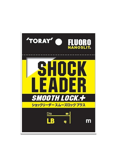 Toray Shock Leader Smooth Lock 45m 3lb 0.6 S758 1.35 Kg 0.128 Mm