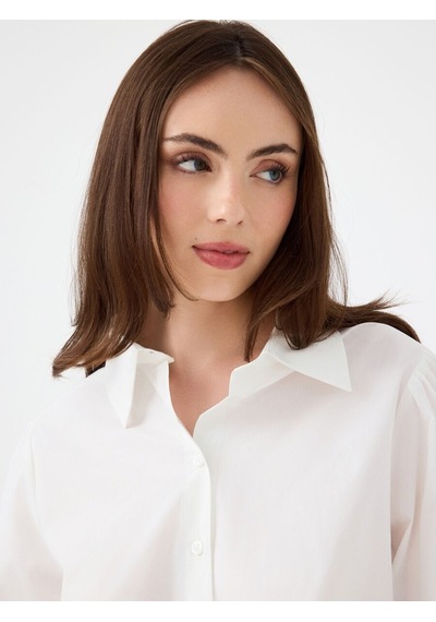 LOFT Loose Fit Kadın Gömlek U.kol Lf2040804 Q1.v1 Beyaz