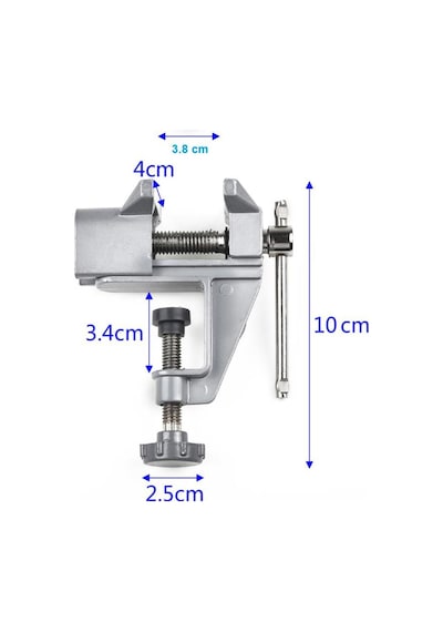 Takı Hobi Işleri Için Mini Masa Tezgah Mengene 38 Mm