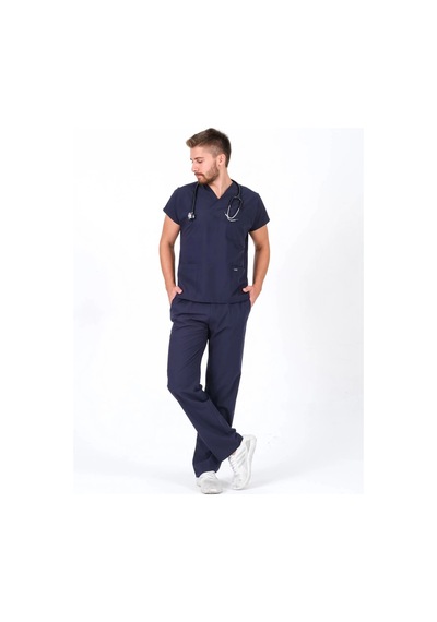 Lacivert Hemşire Takımı Unisex