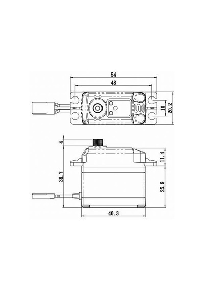 Savox Sb2274sgp Digital Servo Brushless Motor With Soft Start High Voltage Çelik Dişli