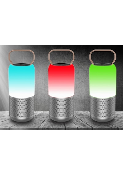 Wega WGBH-100 Led Işıklı Bluetooth Hoparlör