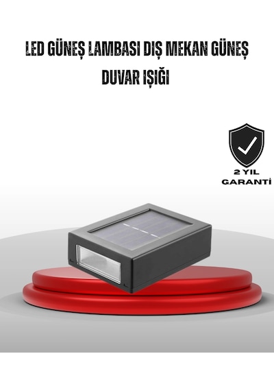 Güneş Enerjili Su Geçirmez Led Duvar Lambası Diğer